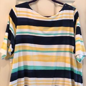 Bright Charter Club top!